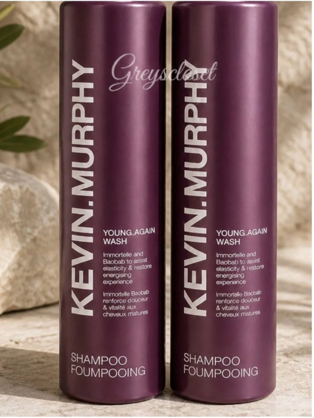 (4 PACK) KEVIN MURPHY Young.Again Wash Shampoo | Set of 4 | Luxury Salon Formula - Picture 3 of 7
